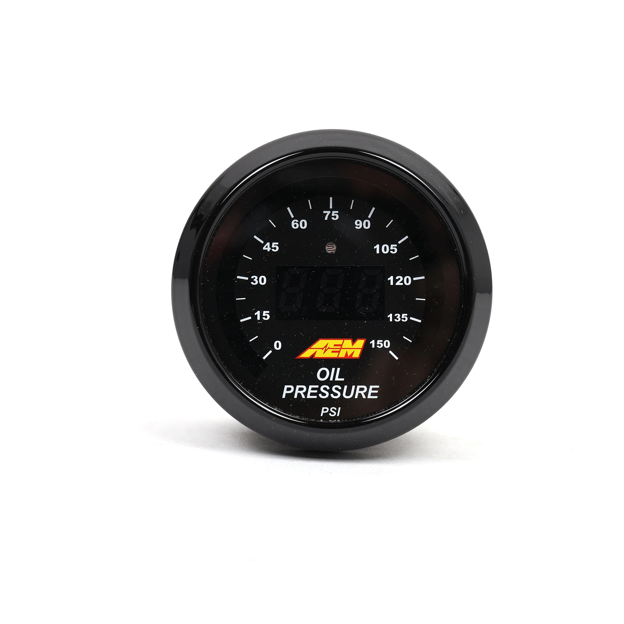 AEM Universal 52mm Digital Oil Pressure Gauge 0-150 PSI - Image 3