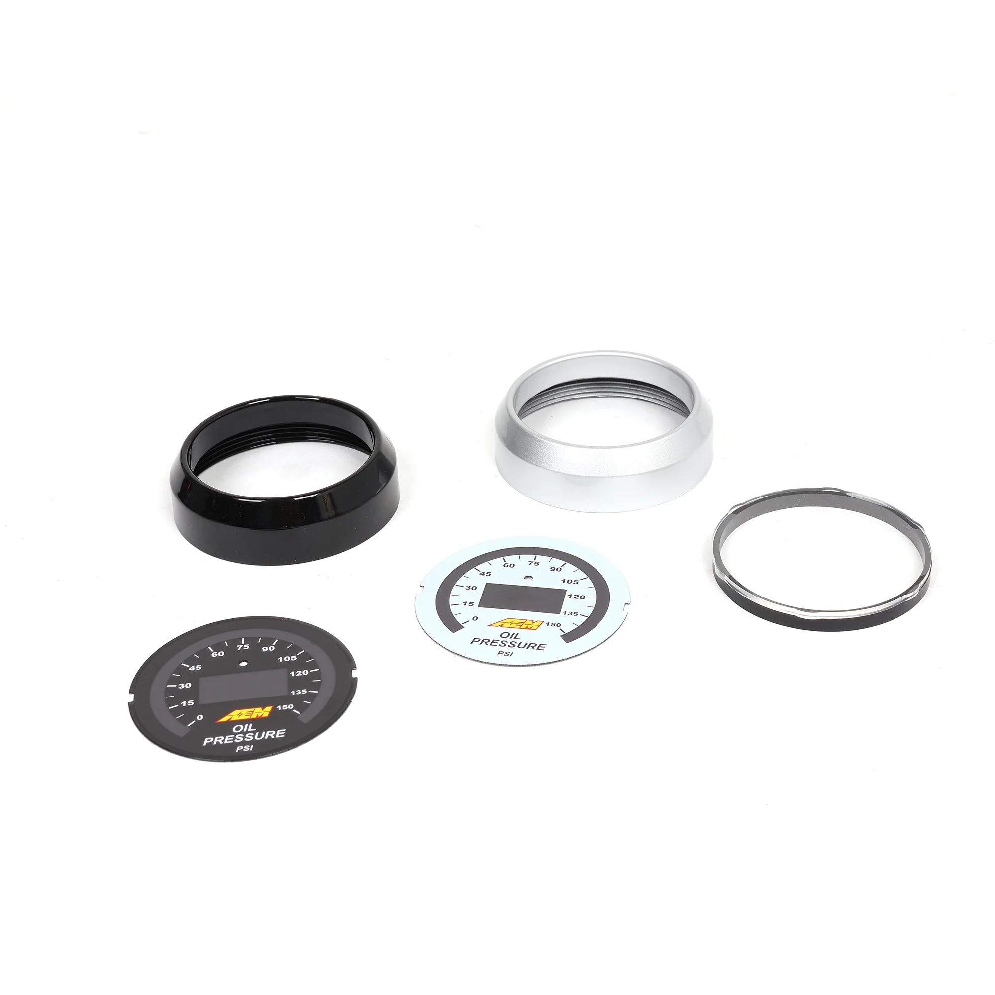 AEM Universal 52mm Digital Oil Pressure Gauge 0-150 PSI - Image 6