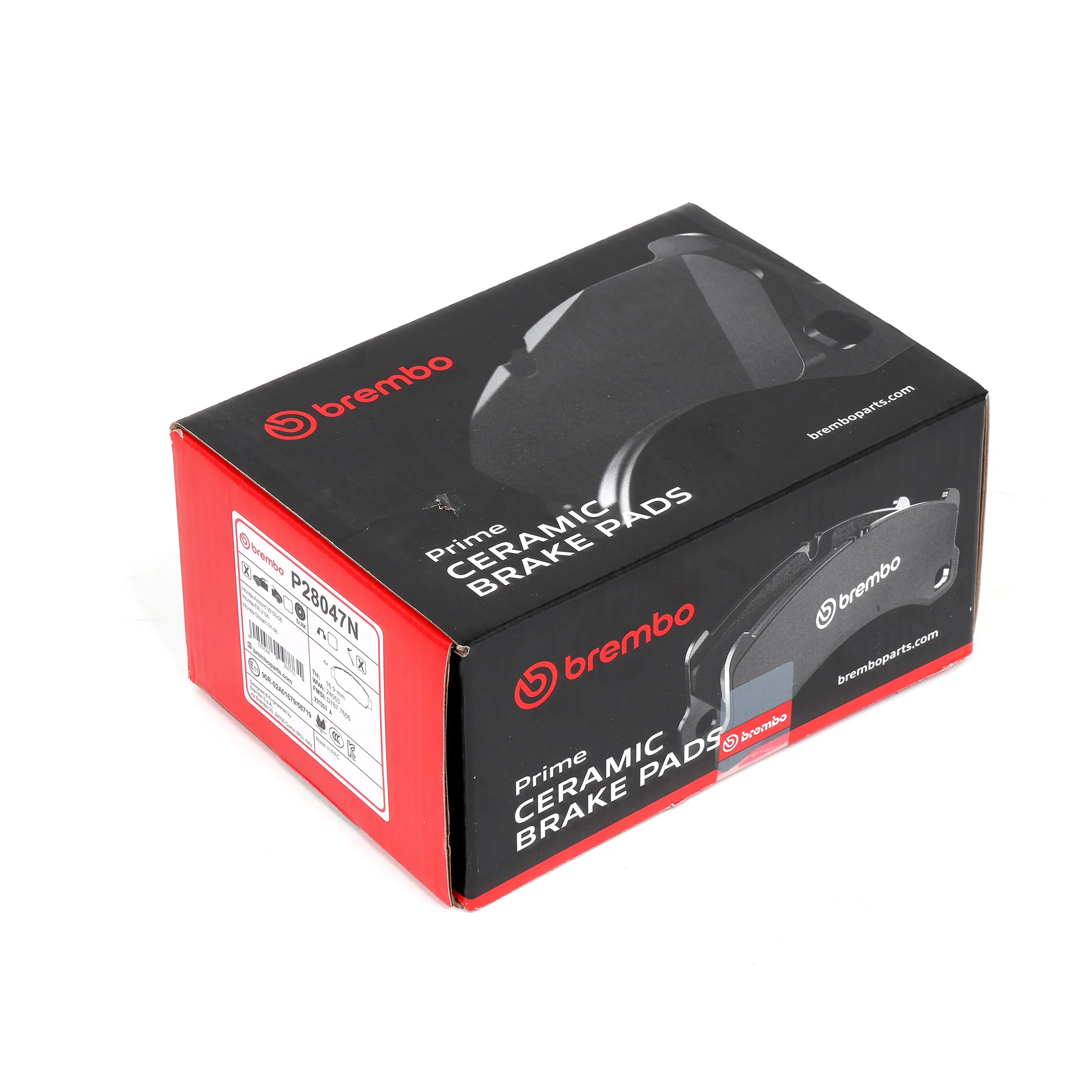 Brembo Ceramic Front Brake Pads for 03-07 Honda Accord - Image 10