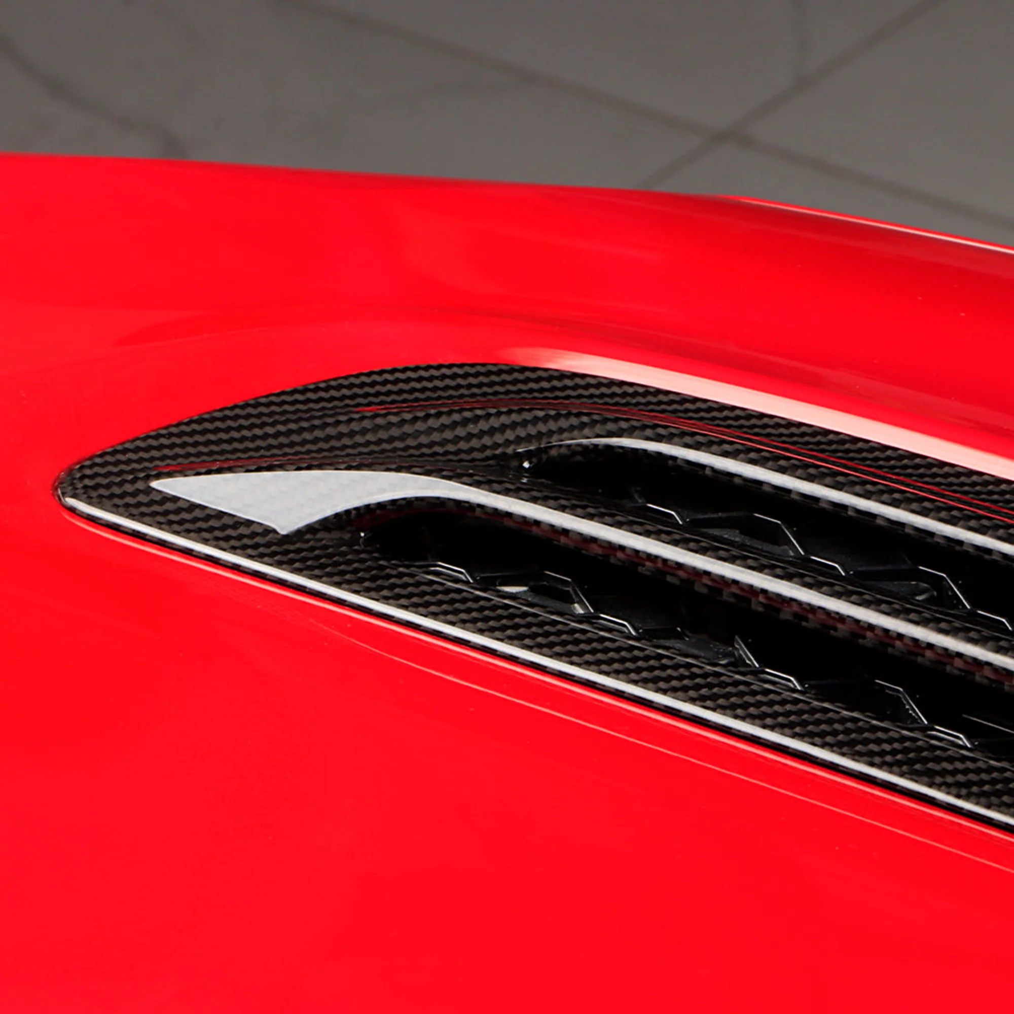 Create Carbon Dry Carbon FL5 Type R Air Scoop Cover - Image 3