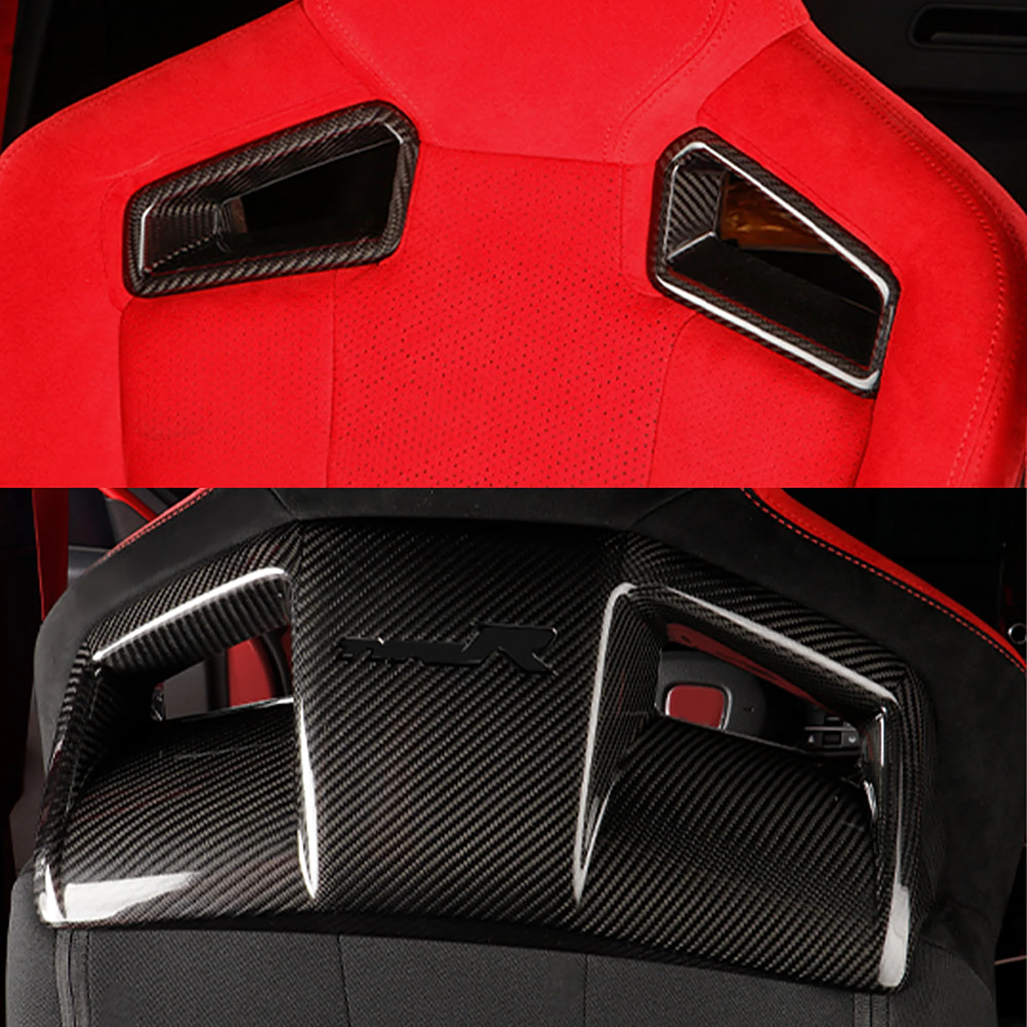 Create Carbon Dry Carbon FL5 Type R Front Seat Back Covers - Image 10