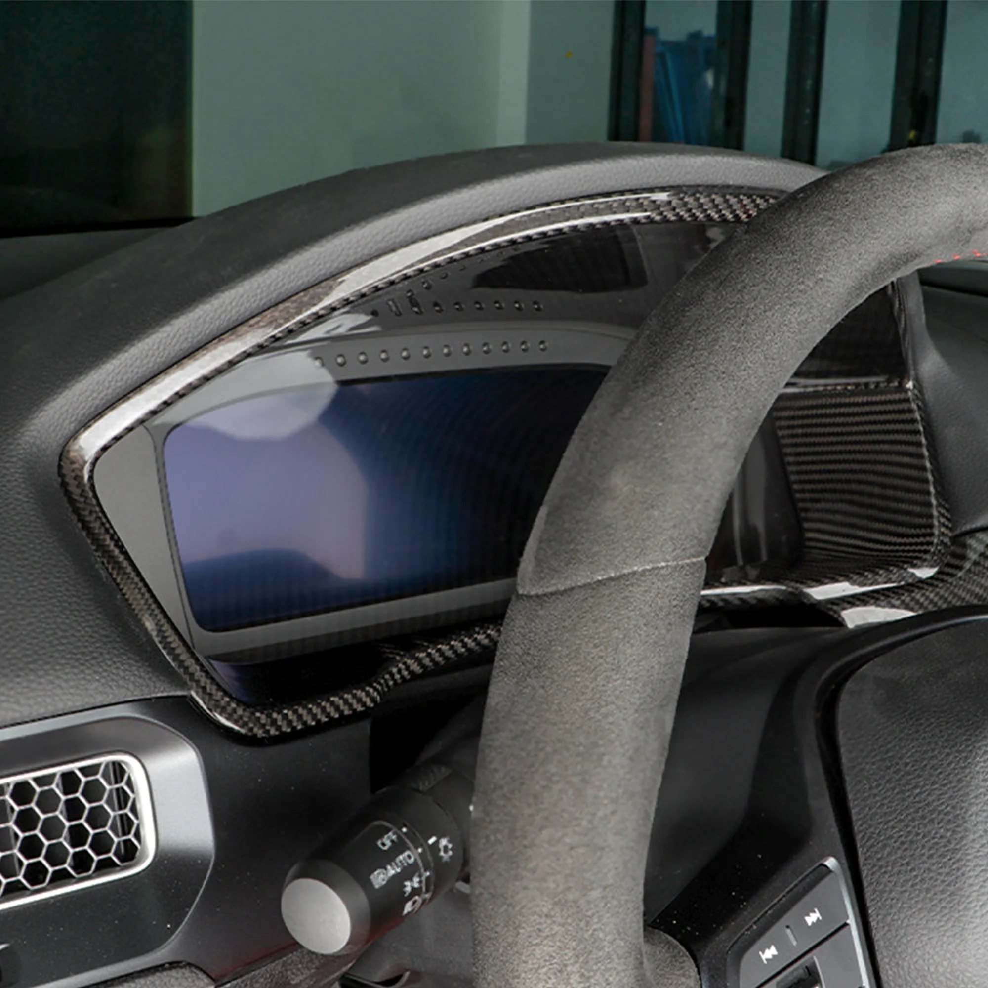 Create Carbon Dry Carbon FL5 Type R Gauge Cluster Cover - Image 9