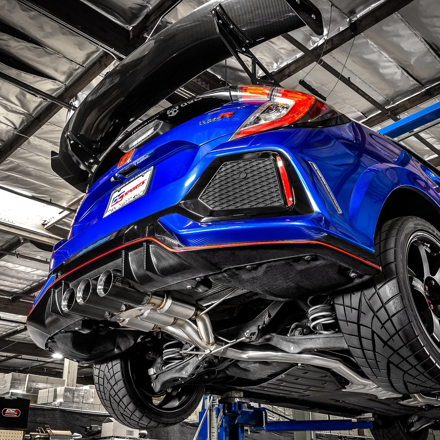 DC Sports Exhaust System (2017-2021 Honda Civic Type-R) - Image 5