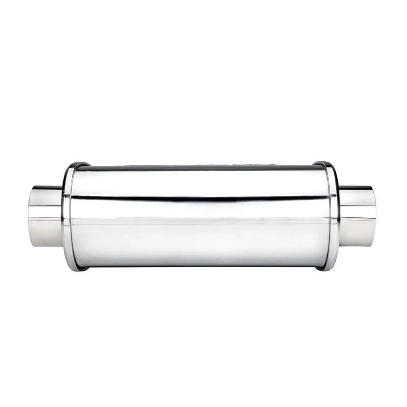 DC Sports Universal Oval Muffler 3" Inlet / 3" Outlet - Image 3