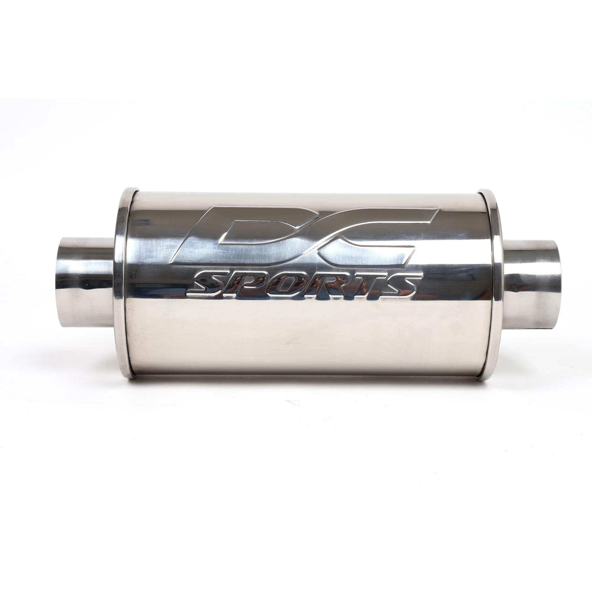 DC Sports Universal Round Muffler 3" Inlet / 3" Outlet - Image 4