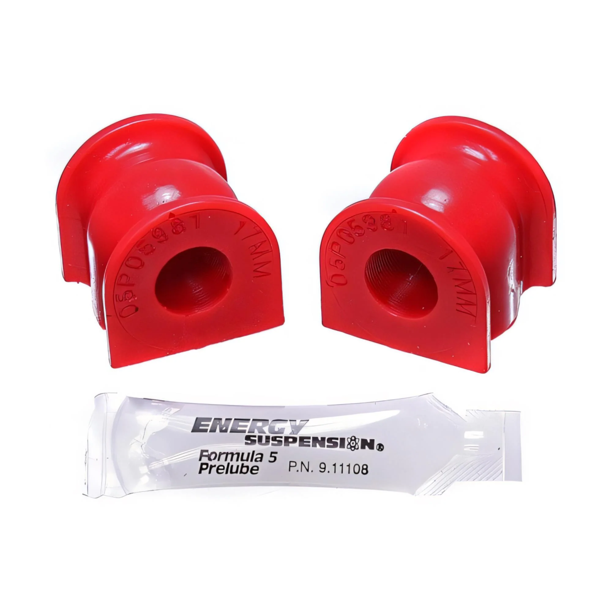 Energy Suspension 06-11 Civic Si Red 17mm Sway Bar Bushings