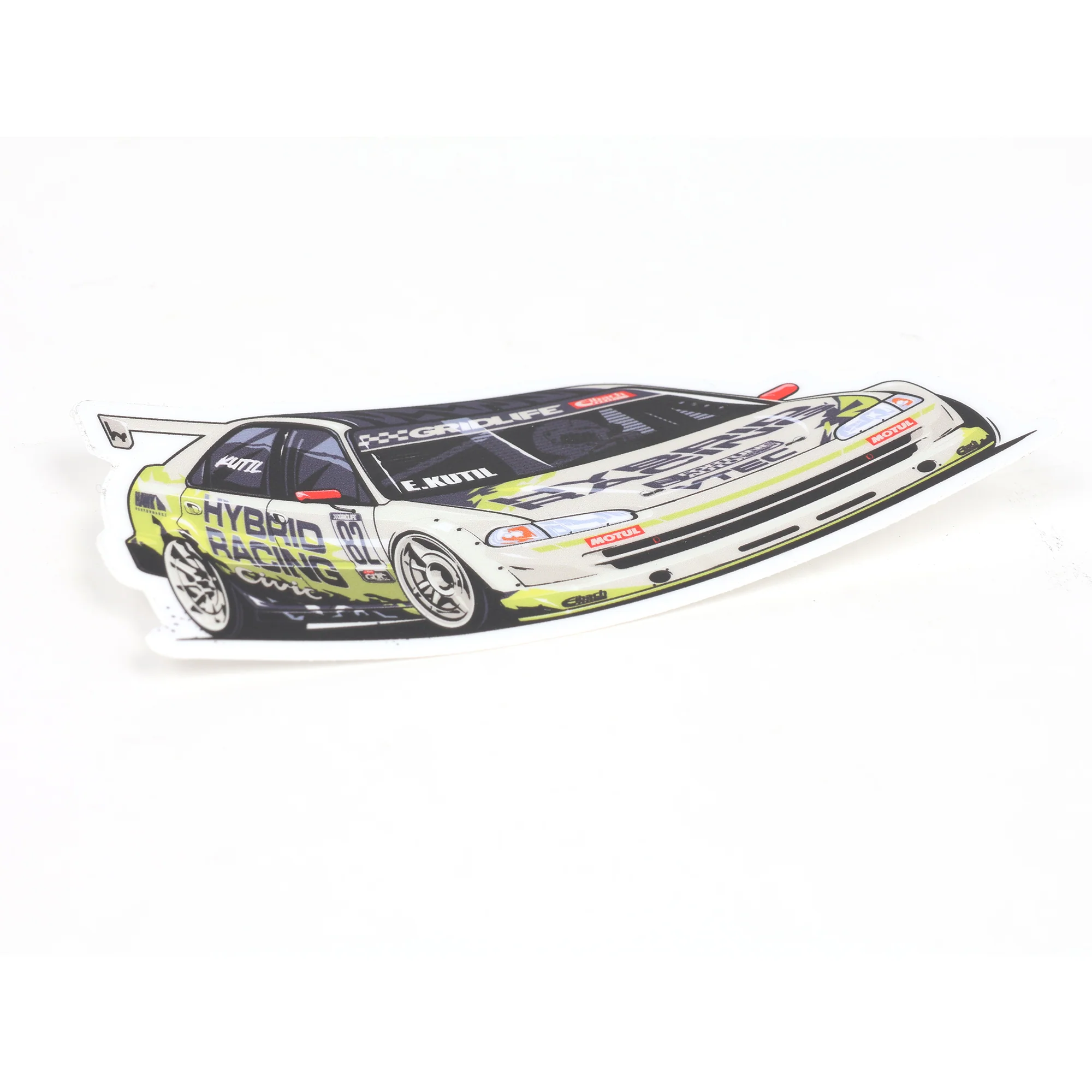 Eric Kutil Racing JTCC 2025 Sticker - Image 2
