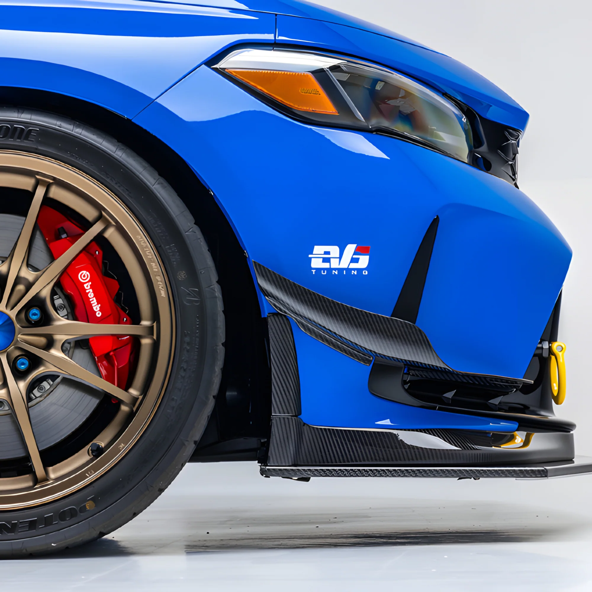 EVS Tuning Carbon Front Canards (FL5 Civic Type R) - Image 5