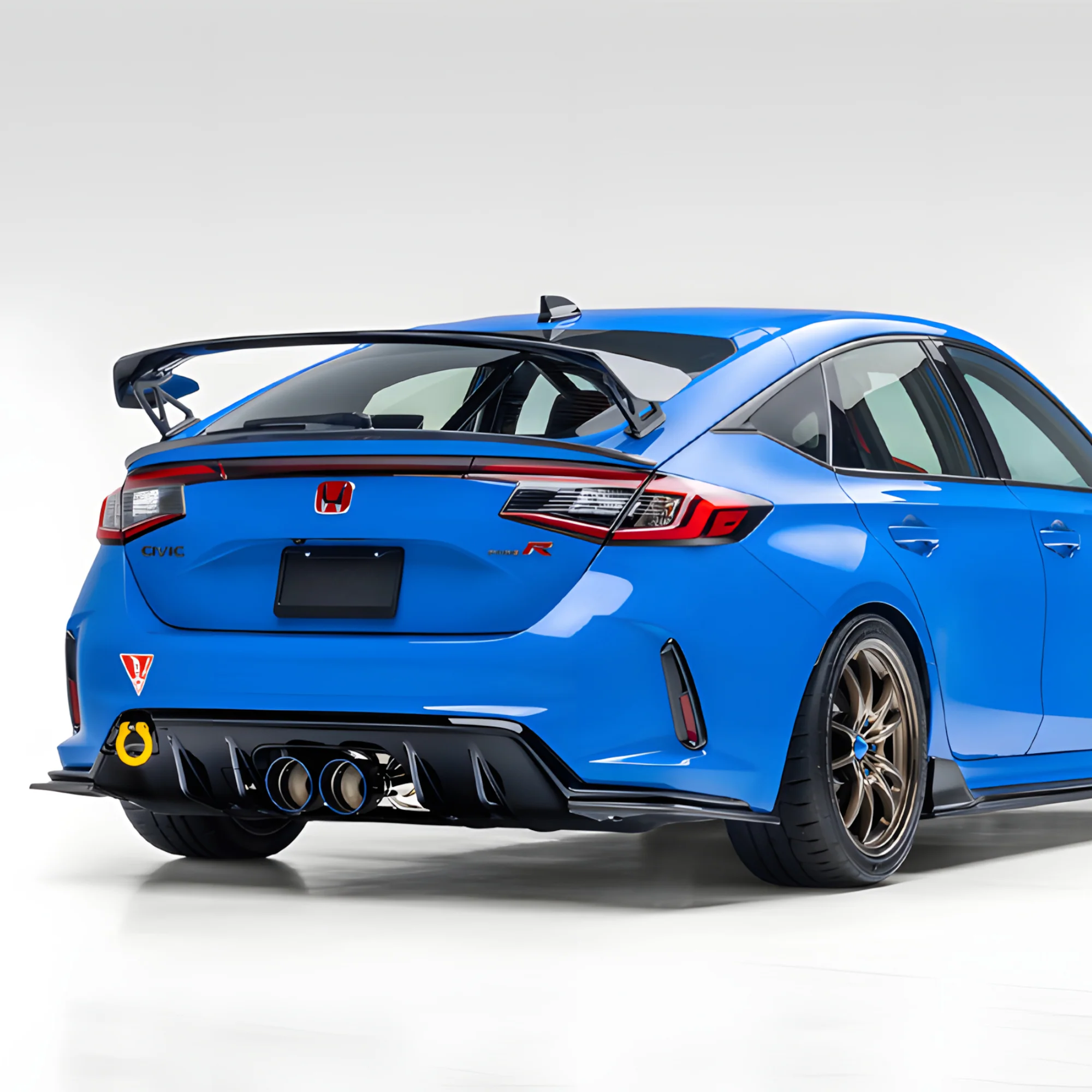 EVS Tuning Carbon Rear Side Fins (FL5 Civic Type R) - Image 2