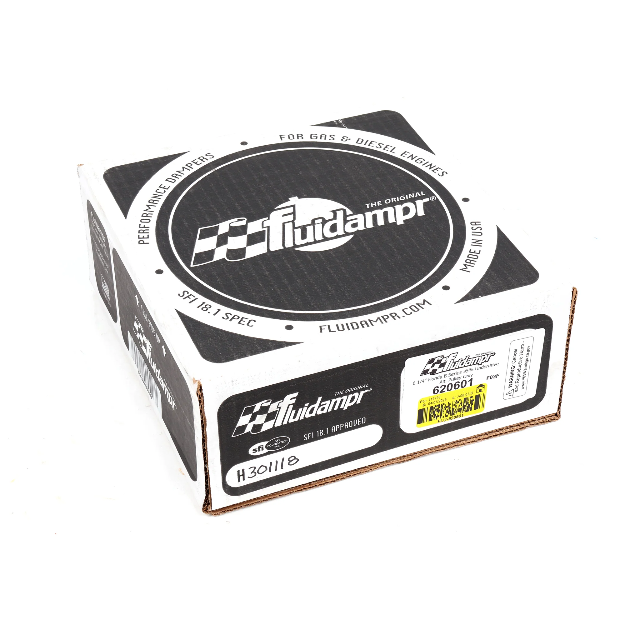 Fluidampr Race Series Harmonic Damper for B Series - Image 4