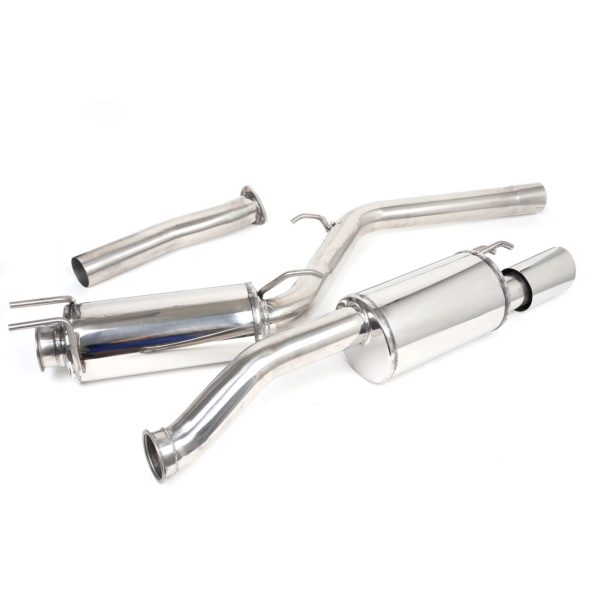 Full Race Catback Exhaust for 8th Gen 06-11 Civic Si - Image 3