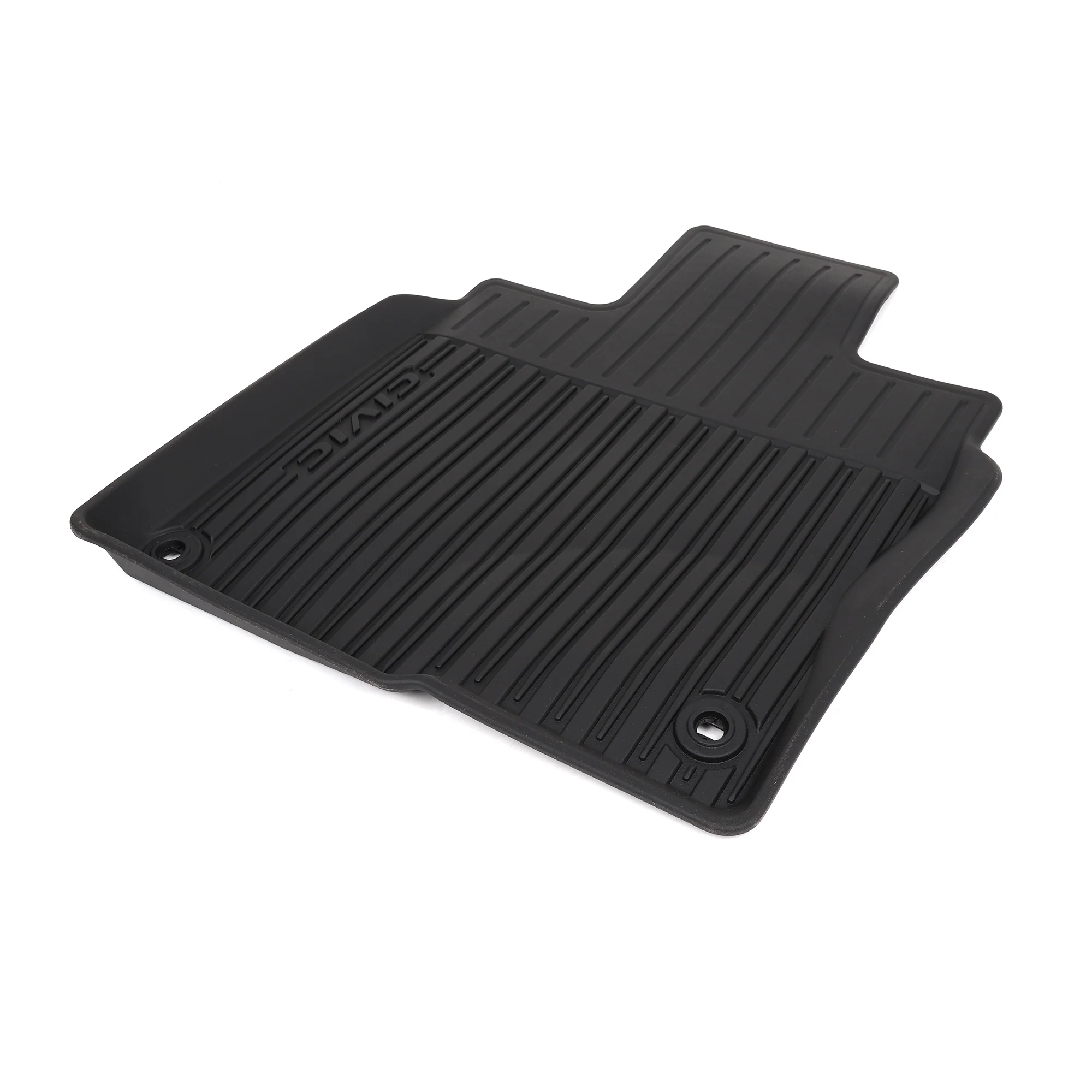Honda 16-21 Civic High Wall Rubber Floor Mats 08P17-TBA-300 - Image 4