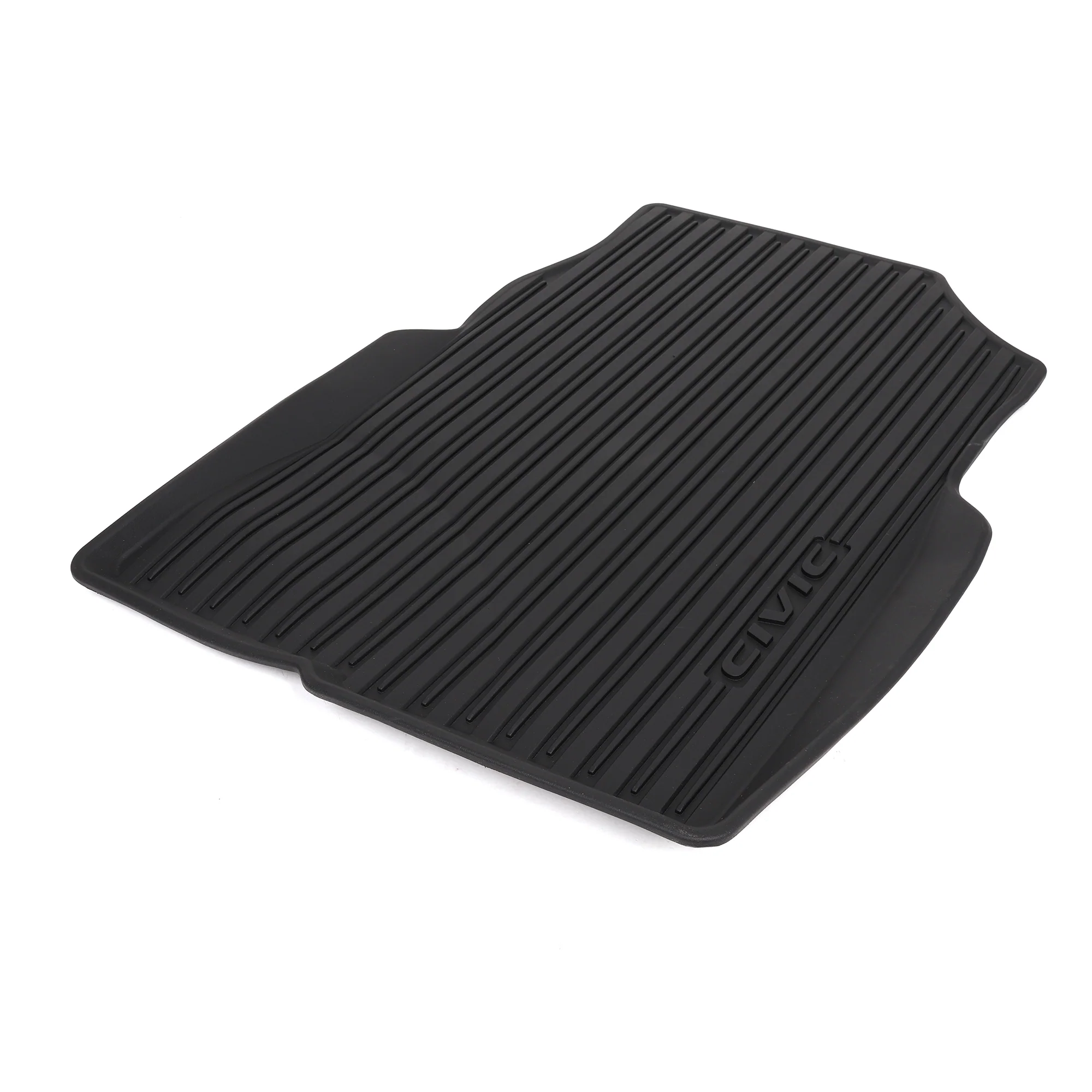 Honda 16-21 Civic High Wall Rubber Floor Mats 08P17-TBA-300 - Image 5
