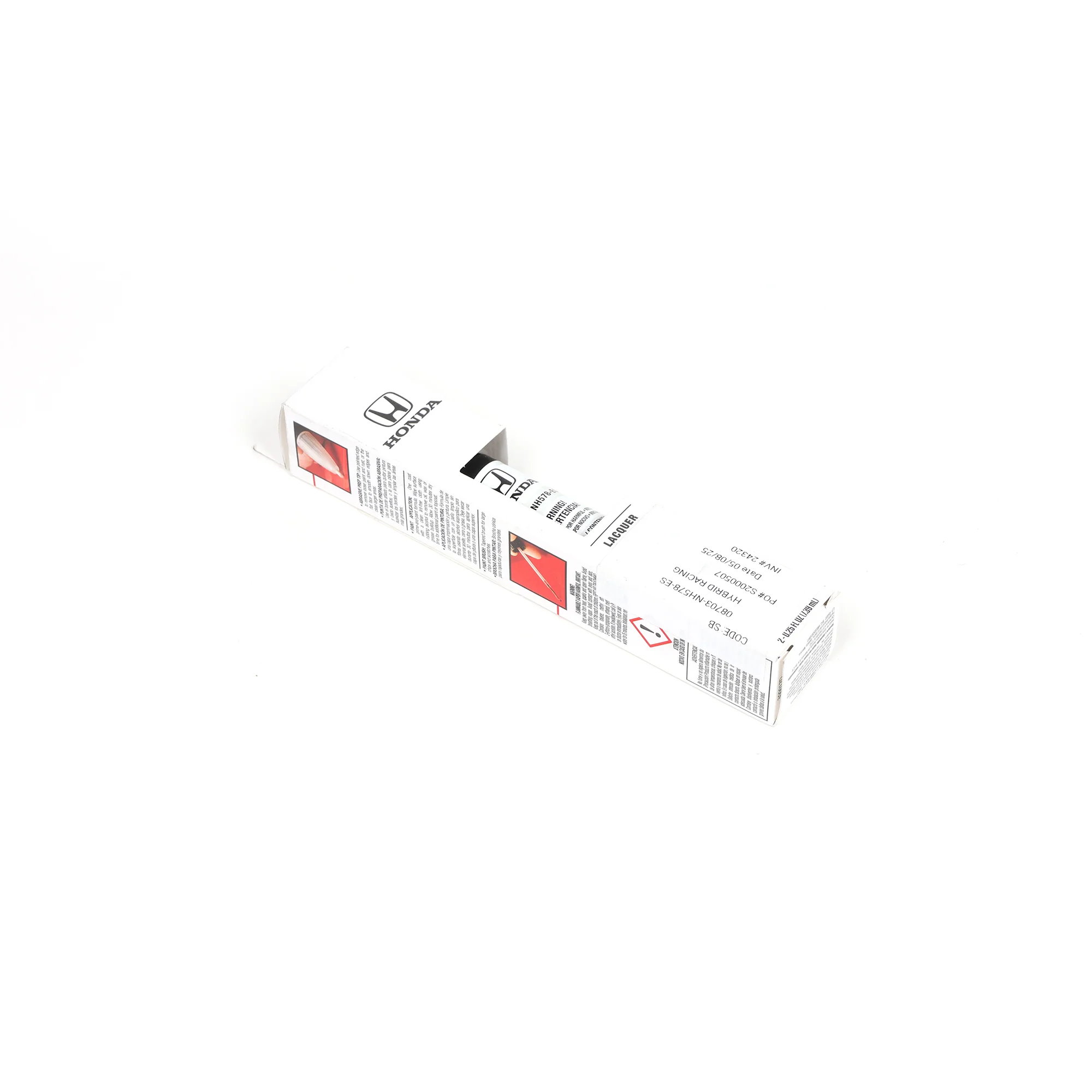 Honda Taffeta White Touch Up Paint NH578 - Image 4