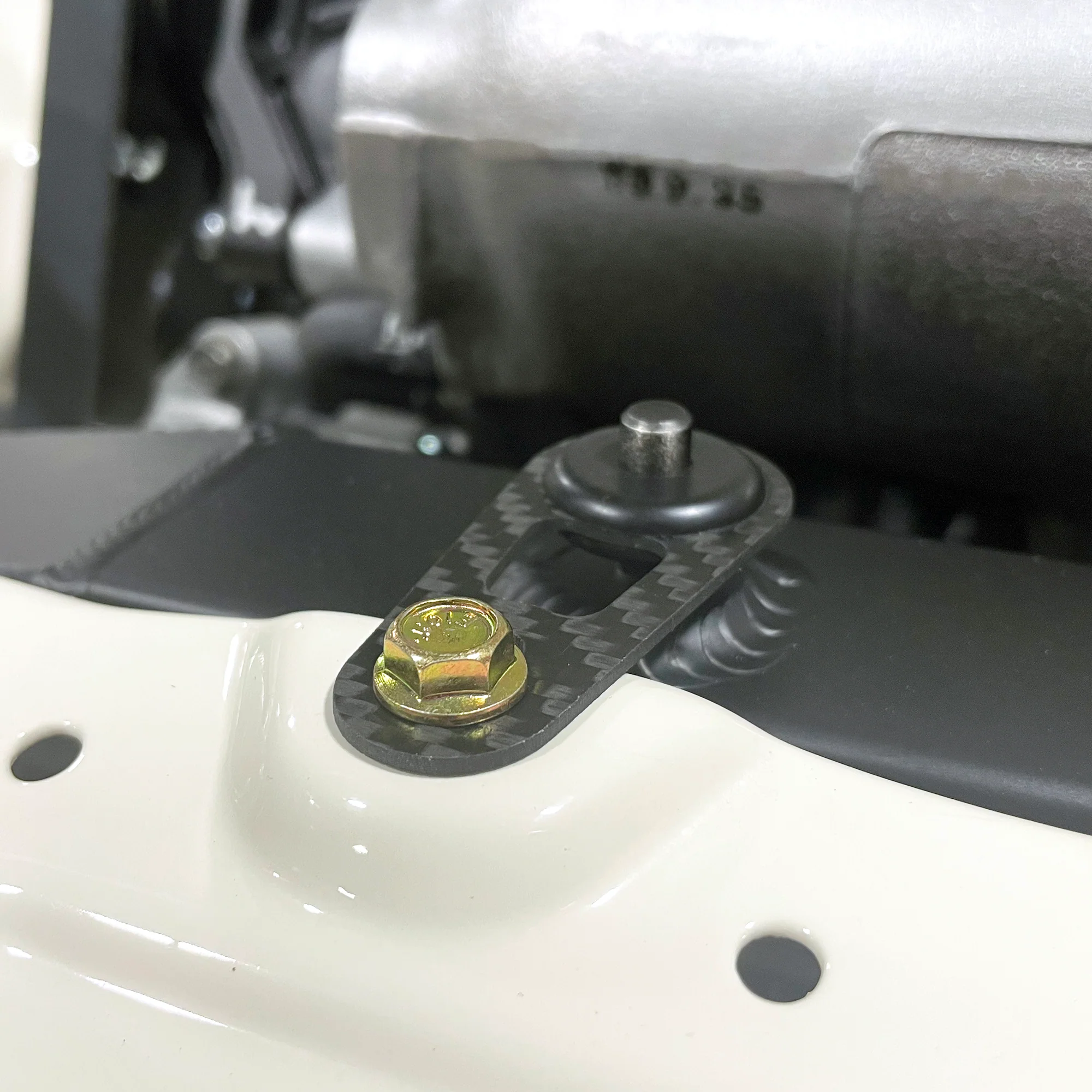 Hybrid Racing Carbon Fiber Radiator Bracket - Image 6
