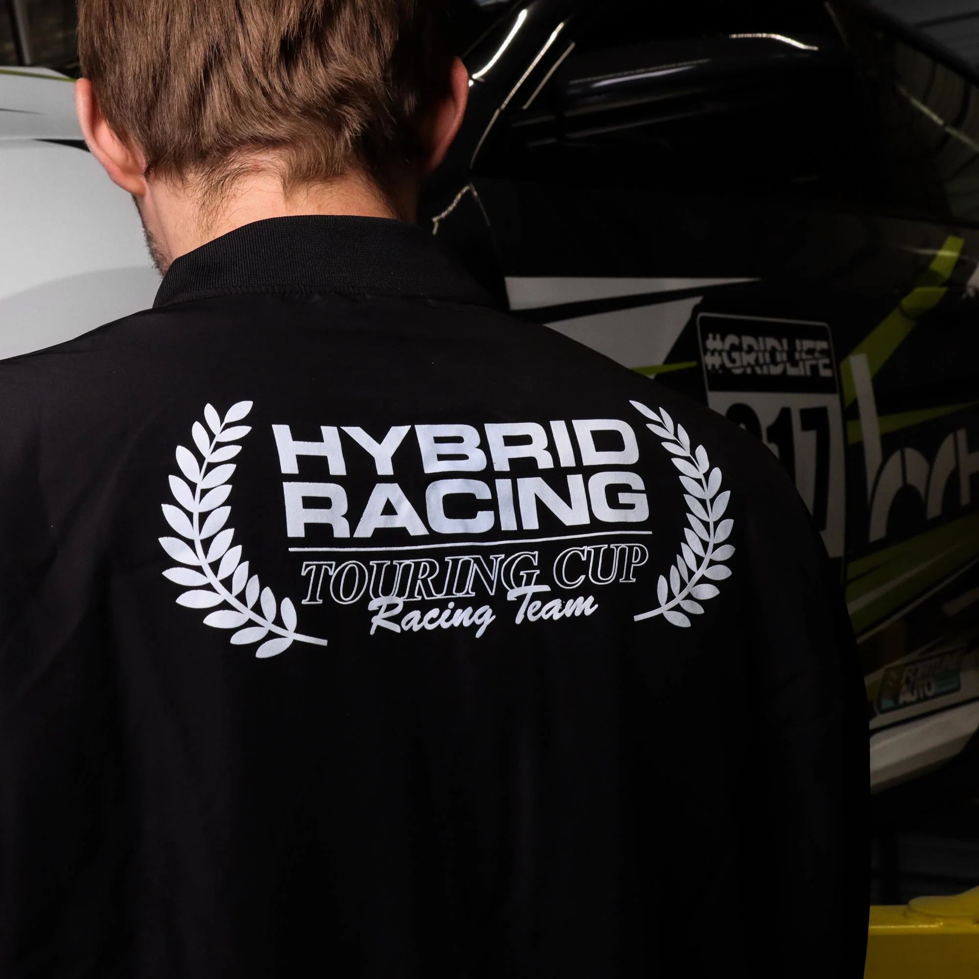 Hybrid Racing Touring Cup Bomber Jacket - Image 9