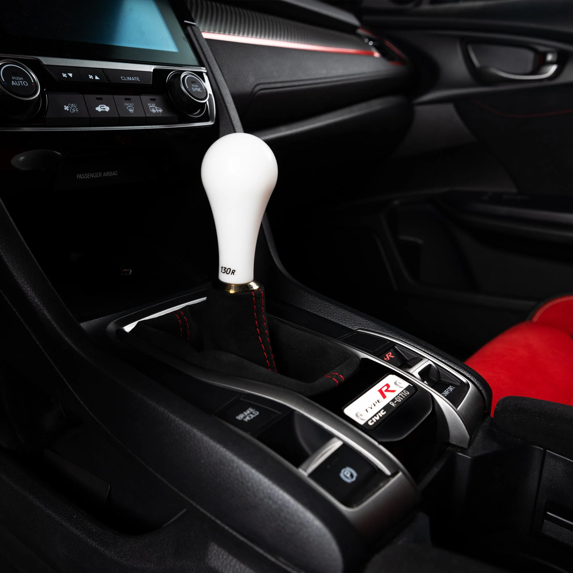 Hybrid Racing Alcantara Shift Boot for 16-21 Honda Civic - Image 11