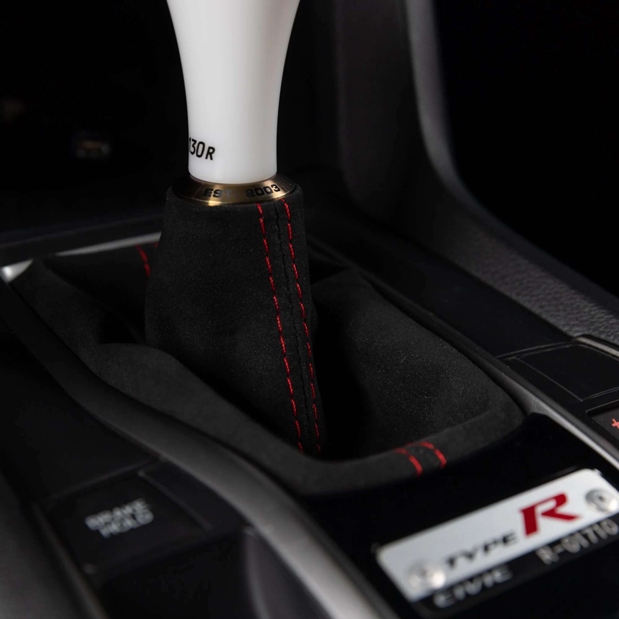 Hybrid Racing Alcantara Shift Boot for 16-21 Honda Civic - Image 12