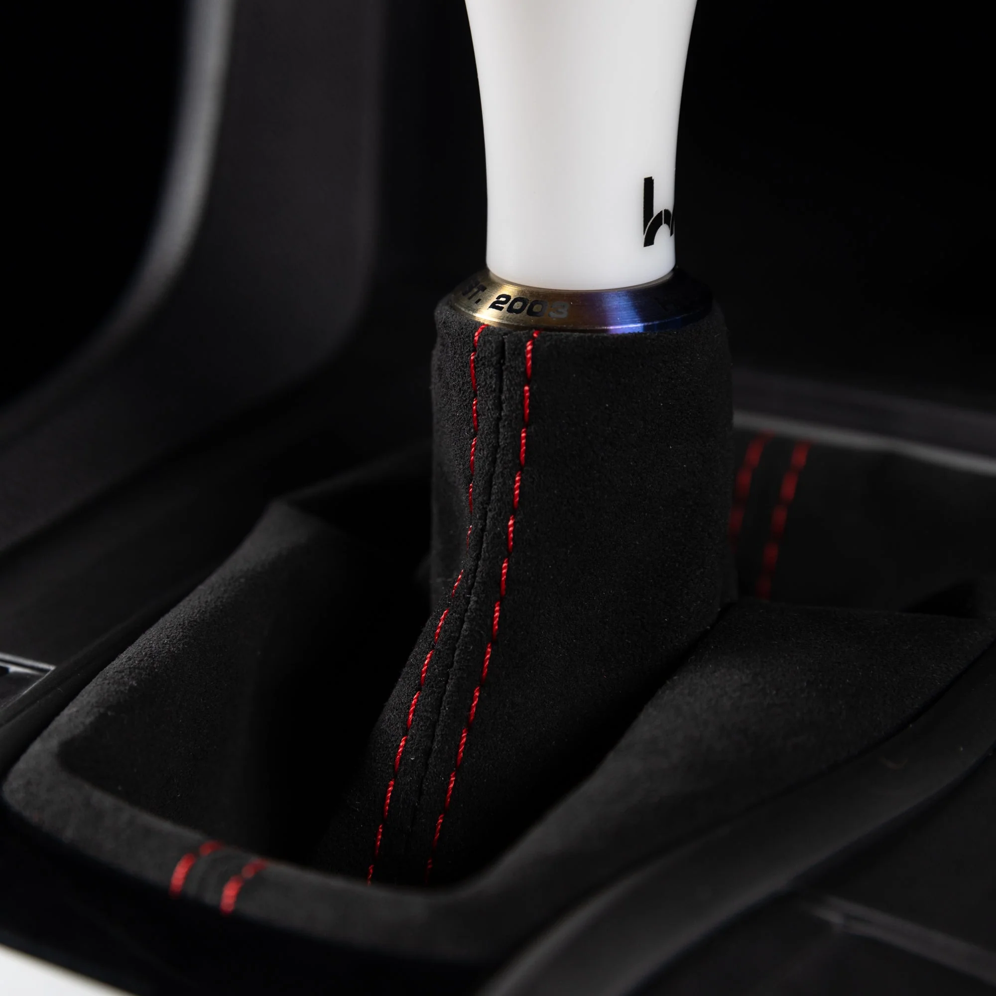 Hybrid Racing Alcantara Shift Boot for 16-21 Honda Civic - Image 13