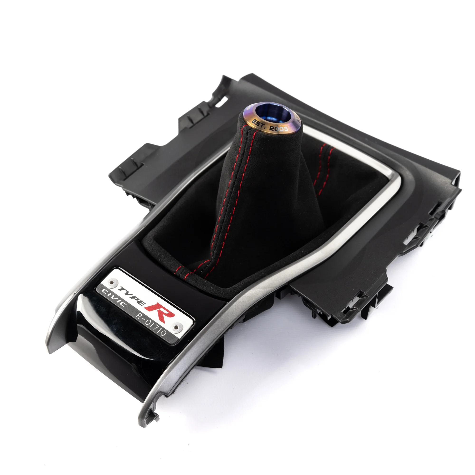 Hybrid Racing Alcantara Shift Boot for 16-21 Honda Civic - Image 14