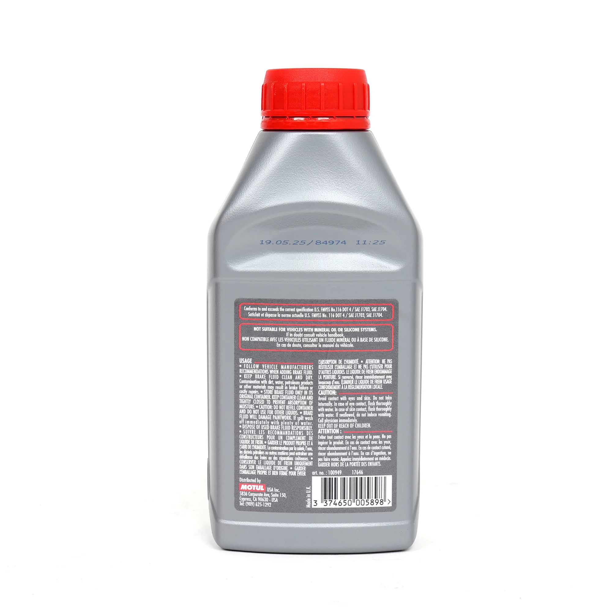 Motul RBF 600 Racing DOT 4 Brake Fluid - Image 4