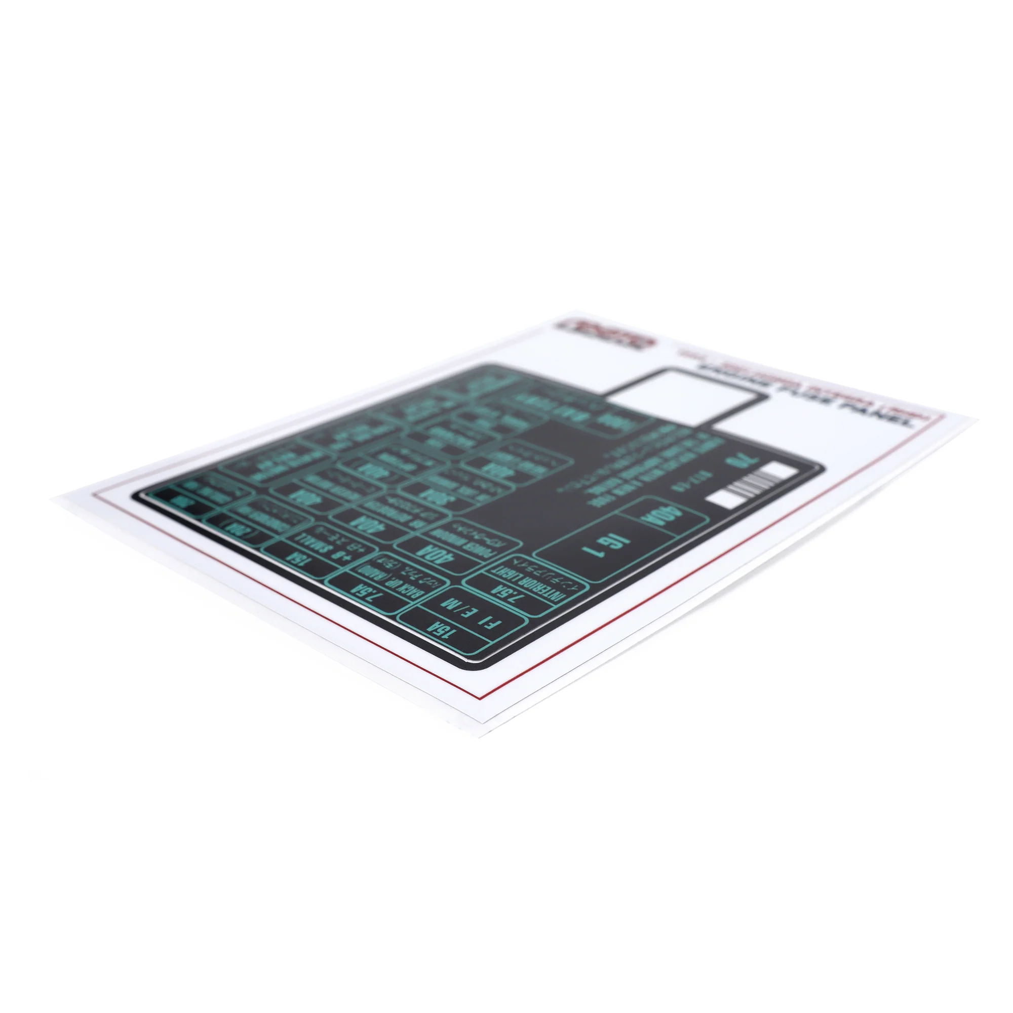 RestoTuner 1993-2001 Integra RHD Engine Fuse Replacement Decal - Image 4