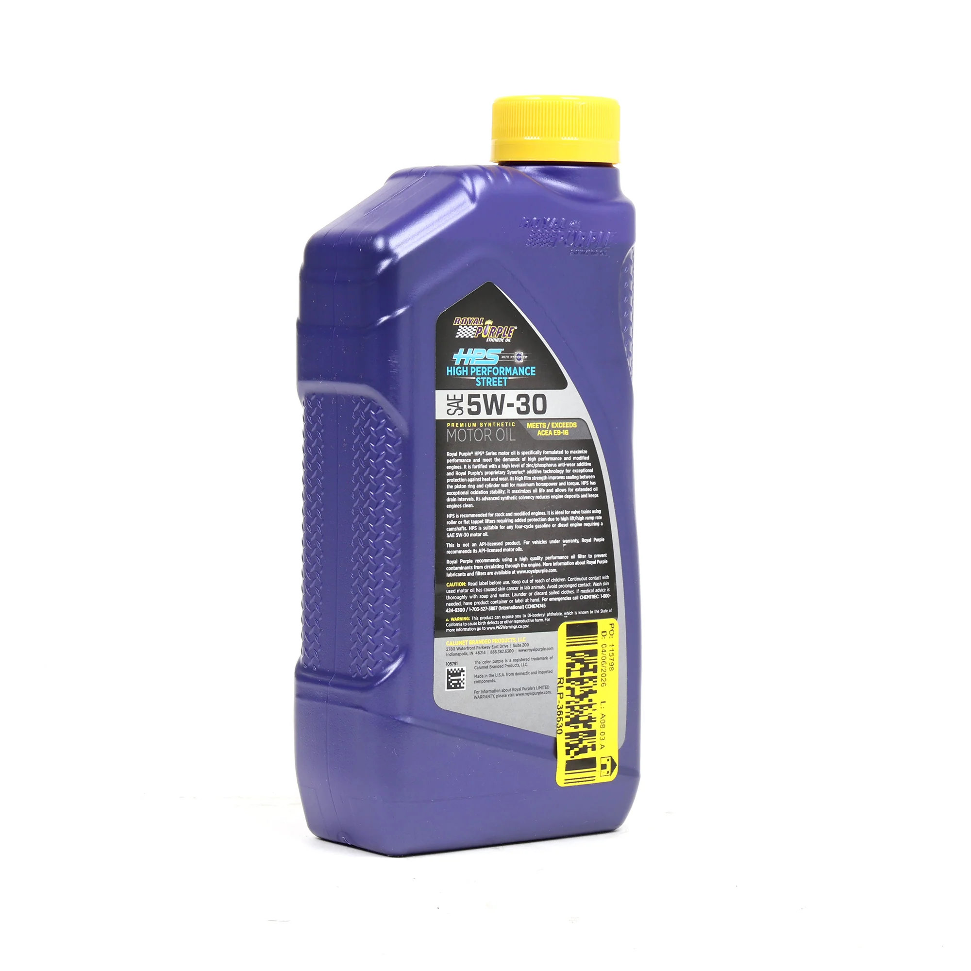 Royal Purple High Performance Street 5W-30 Oil - 1 Quart - Image 3
