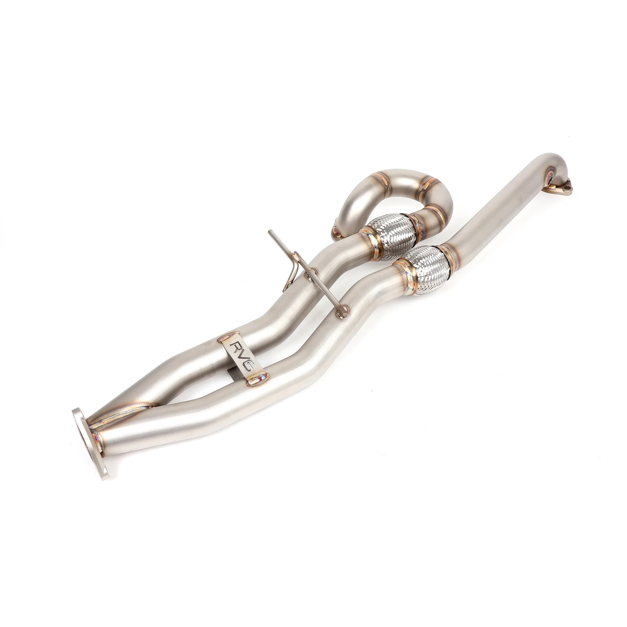 RV6 Performance Long Tube J-Pipe for 13-17 Accord V6/15-20 TLX - Image 3