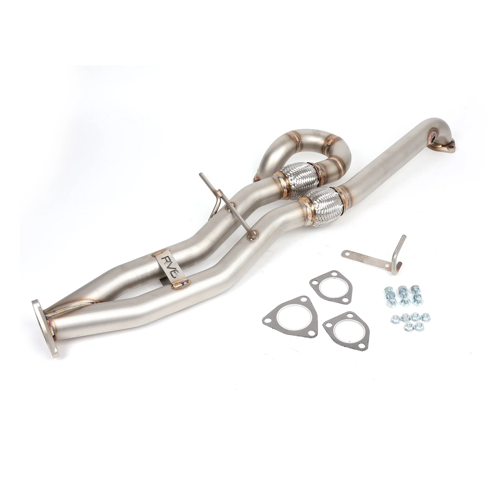RV6 Performance Long Tube J-Pipe for 13-17 Accord V6/15-20 TLX - Image 7