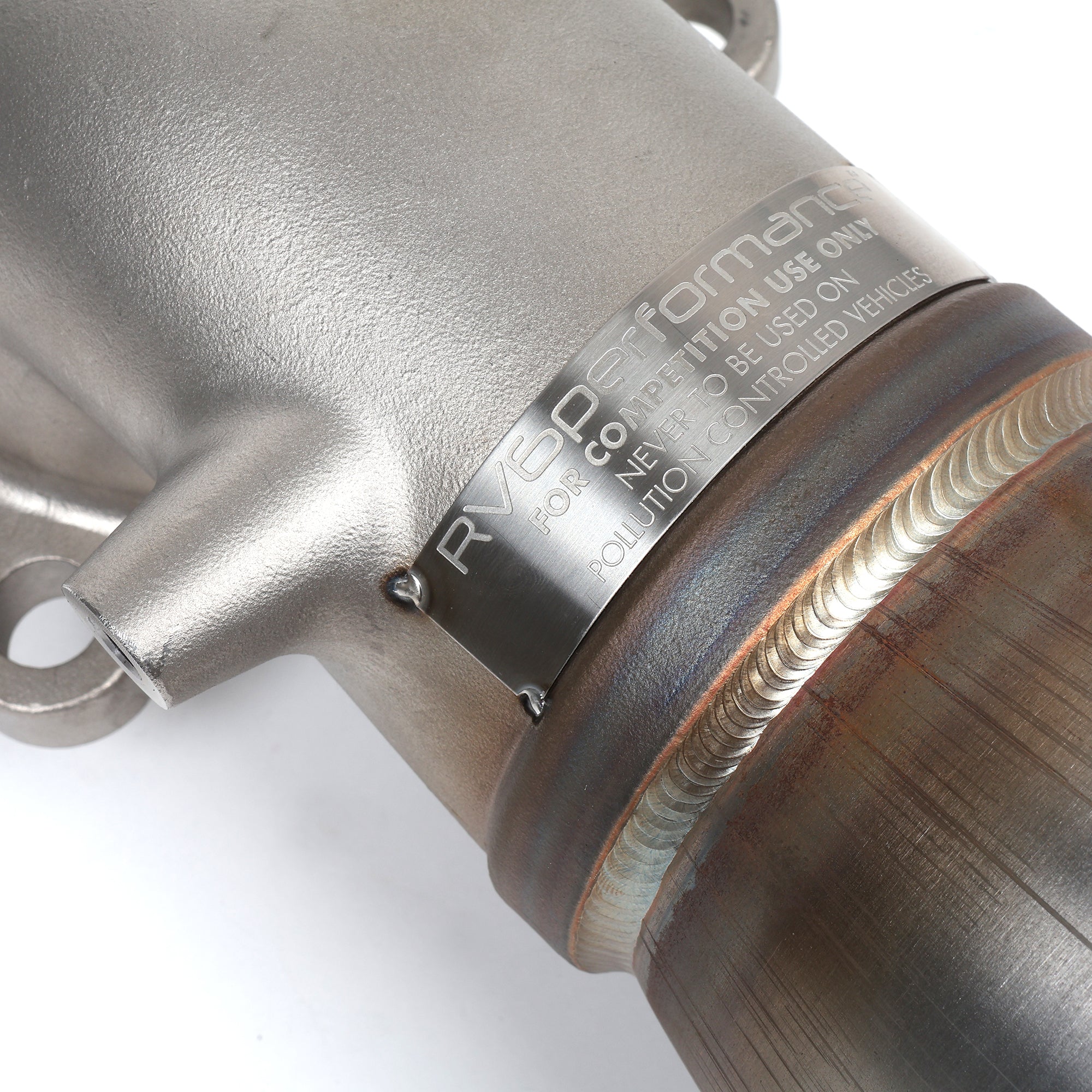 RV6 Catted Downpipe/Front Pipe Combo for 16-21 Civic 1.5T - Image 9