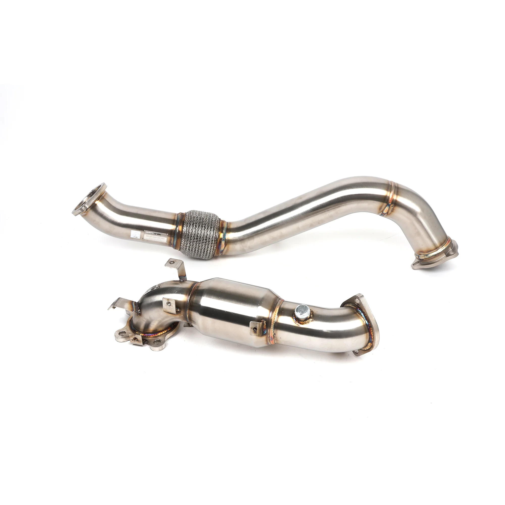 Skunk2 76mm Alpha Series Downpipe for 16-21 Civic 1.5T - Image 2