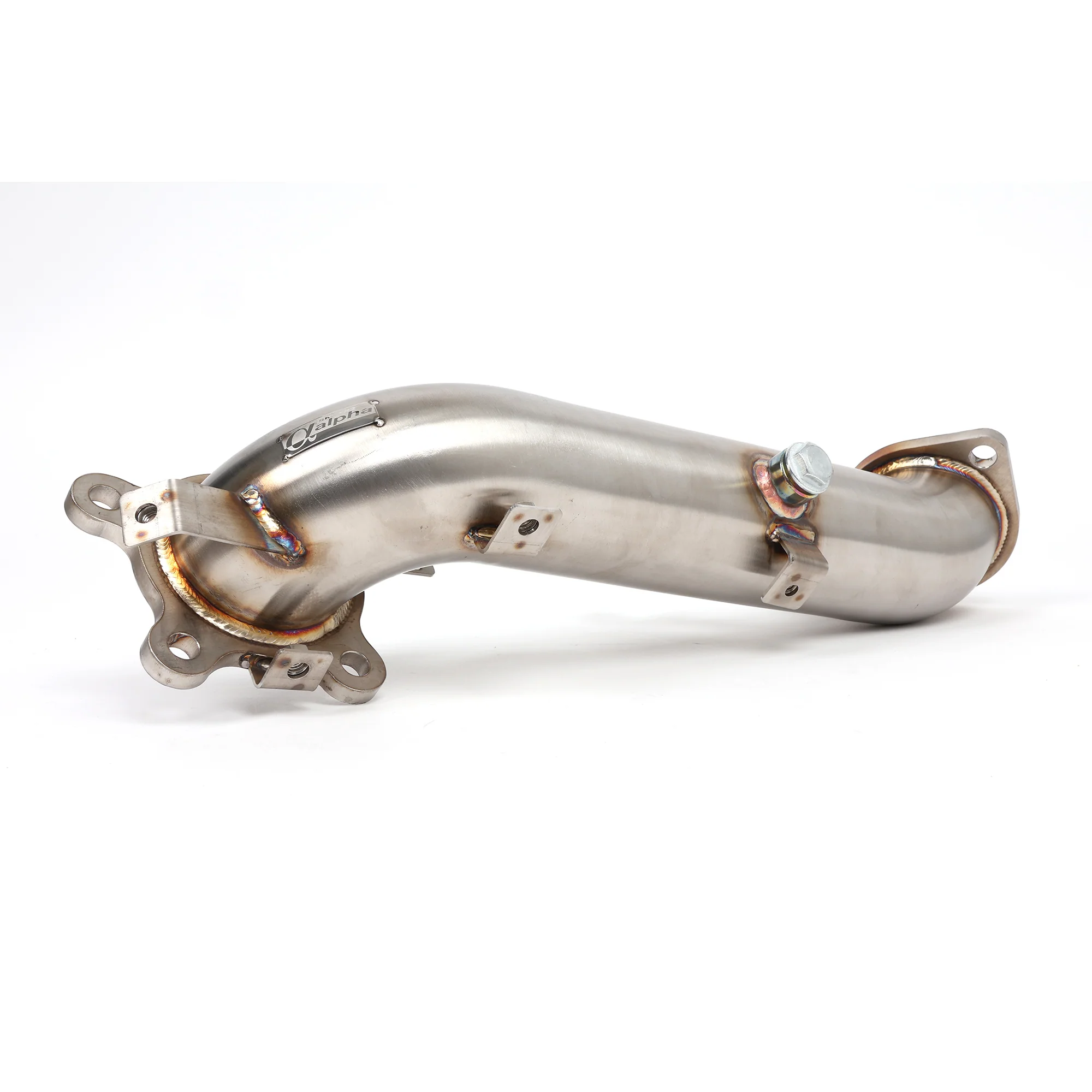 Skunk2 76mm Alpha Series Downpipe for 16-21 Civic 1.5T - Image 6