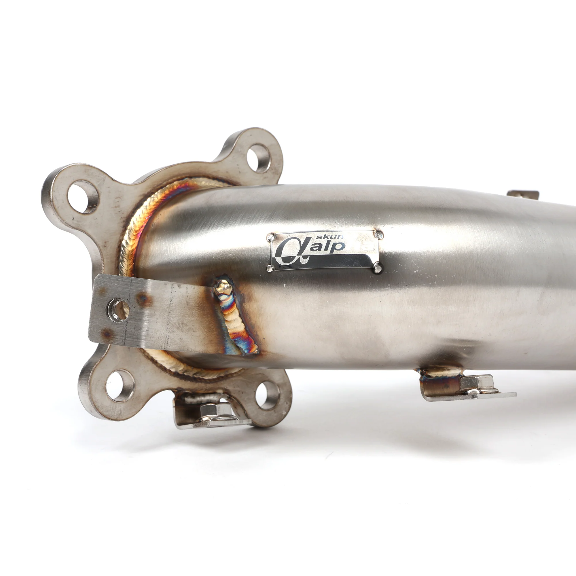 Skunk2 76mm Alpha Series Downpipe for 16-21 Civic 1.5T - Image 7