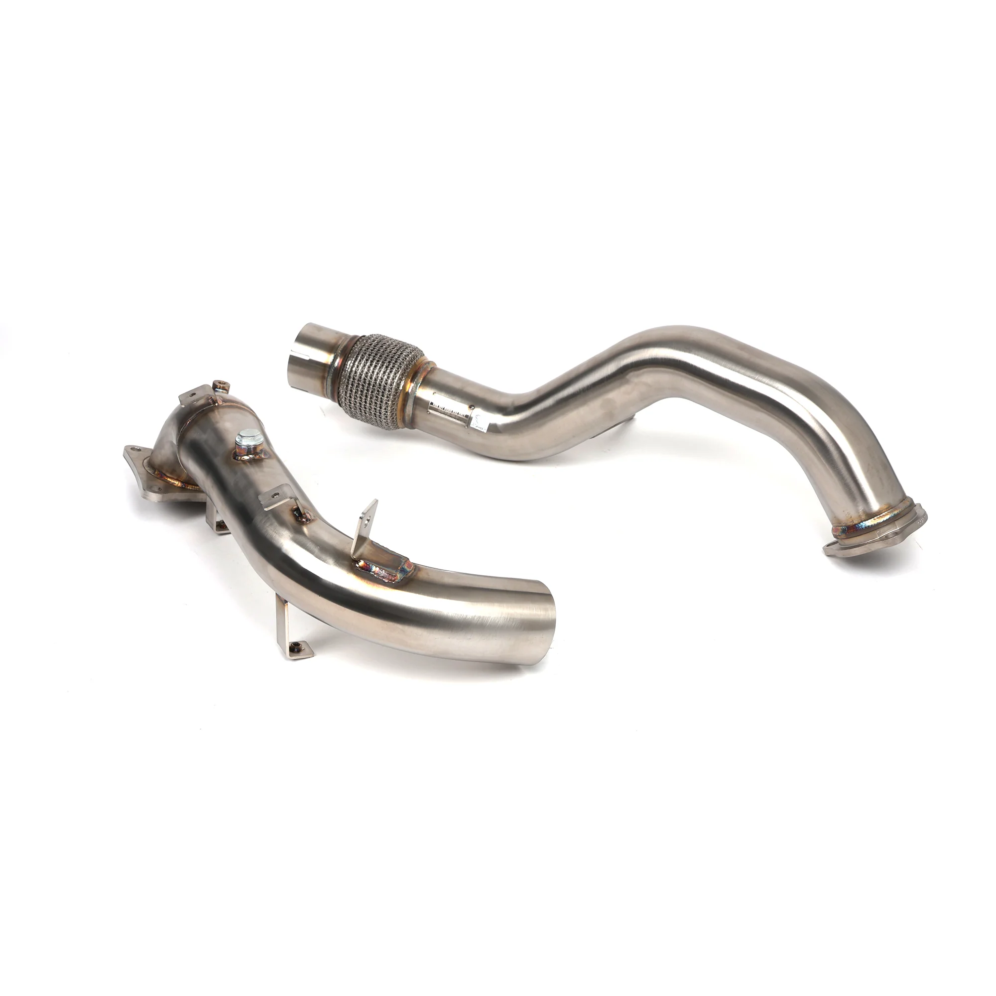 Skunk2 76mm Alpha Series Downpipe for 17-21 Civic Type R - Image 4