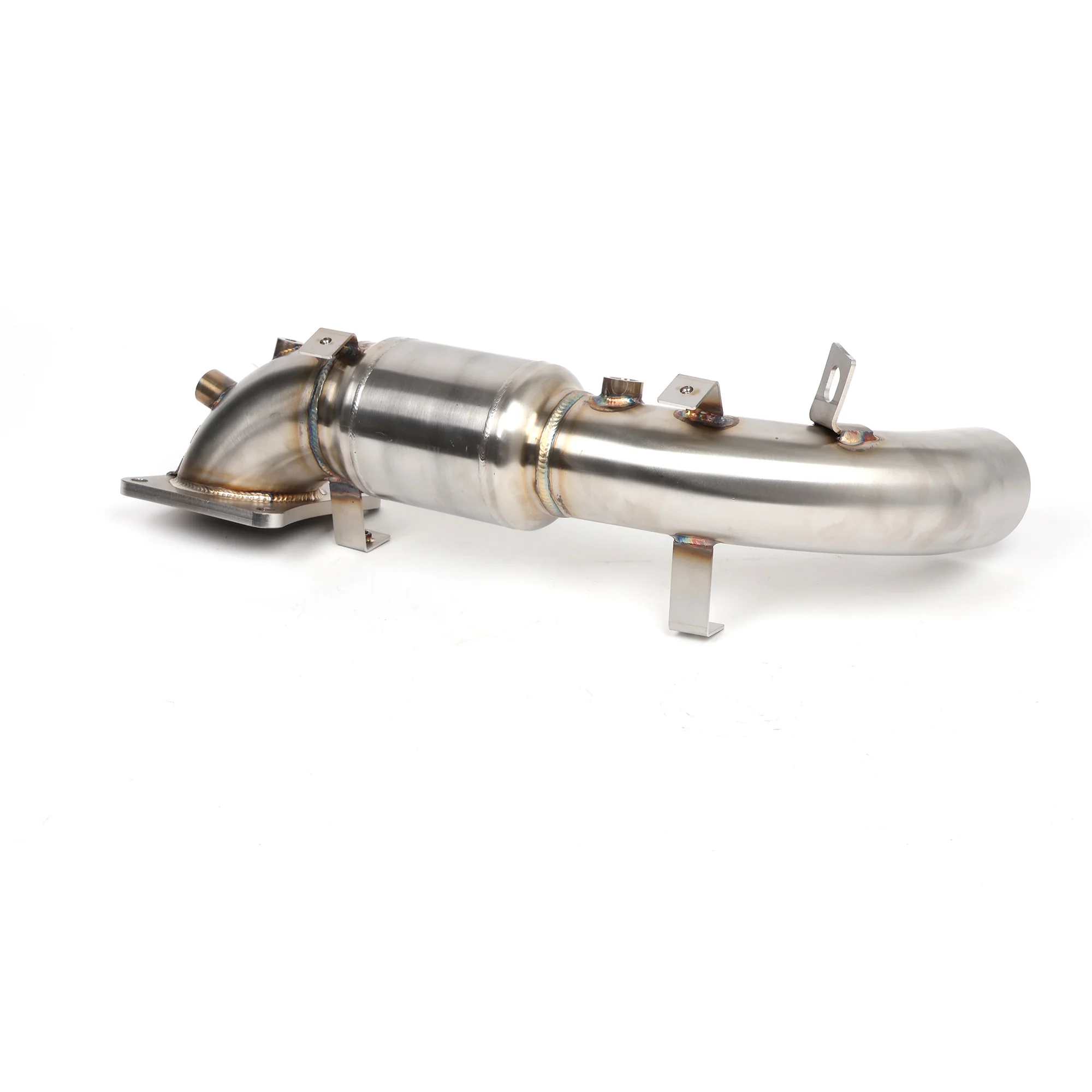 Skunk2 76mm Alpha Series Downpipe for 17-21 Civic Type R - Image 5