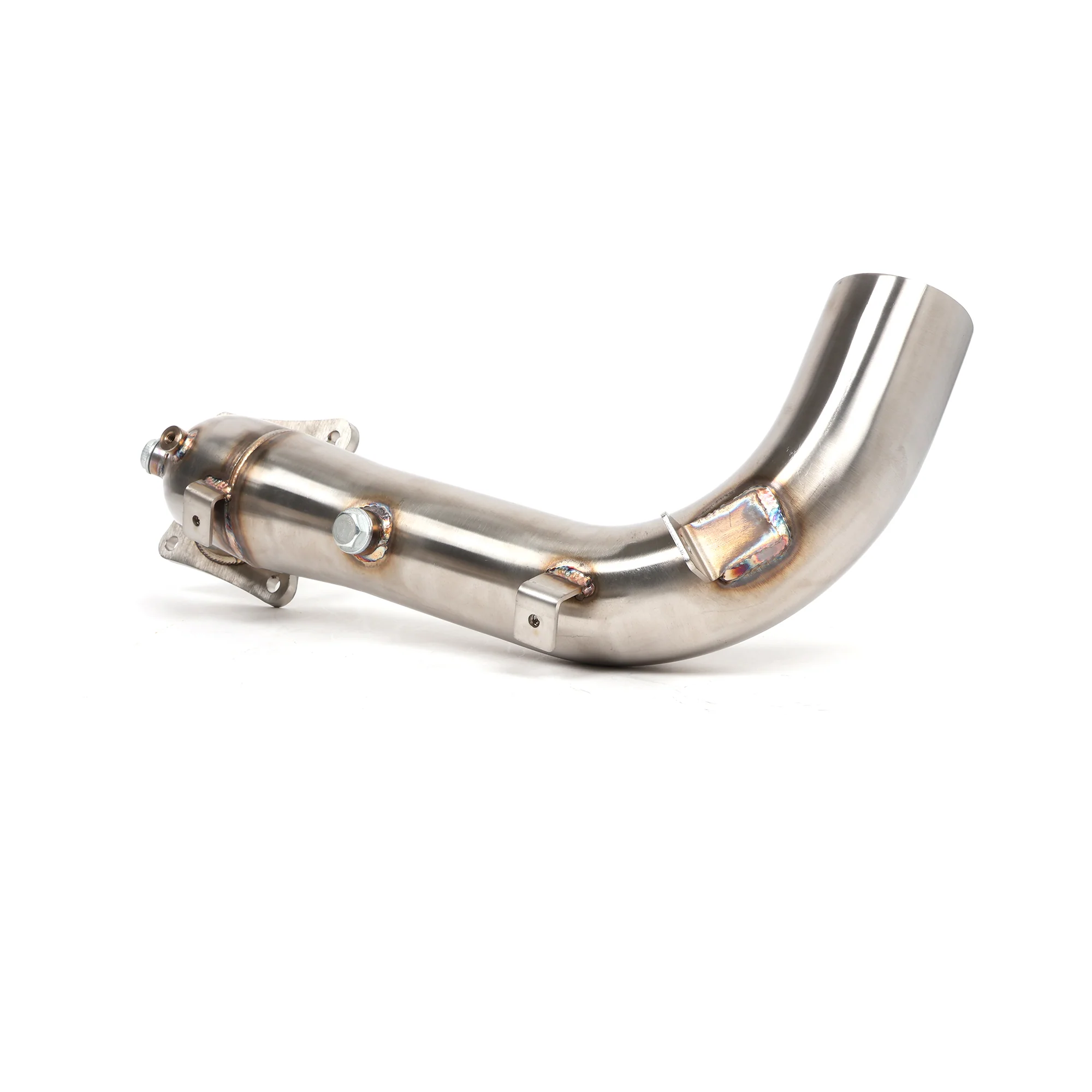Skunk2 76mm Alpha Series Downpipe for 17-21 Civic Type R - Image 6