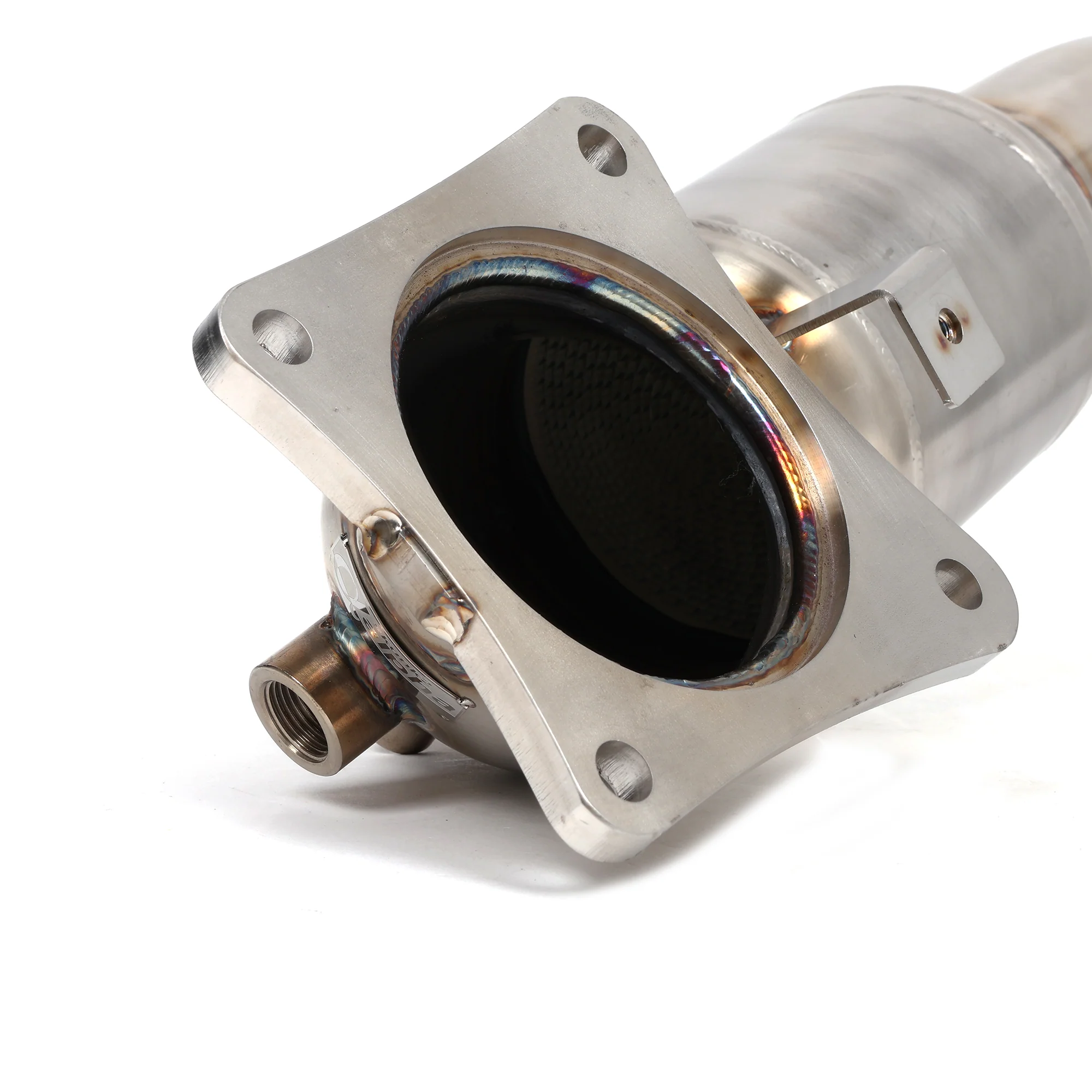Skunk2 76mm Alpha Series Downpipe for 17-21 Civic Type R - Image 9
